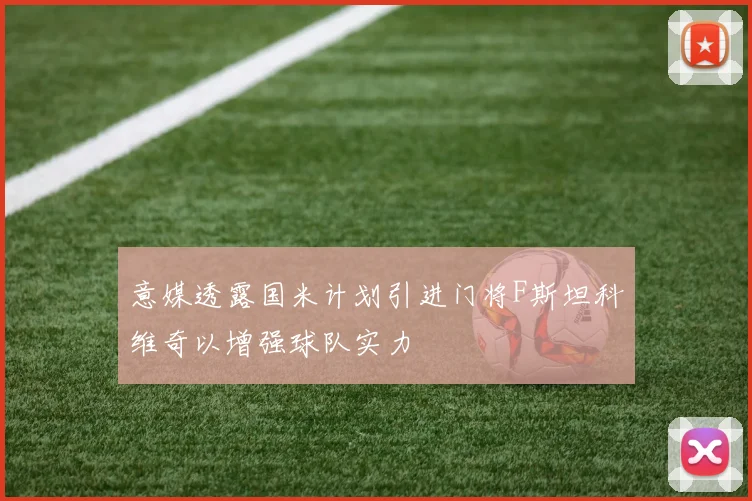 意媒透露国米计划引进门将F斯坦科维奇以增强球队实力