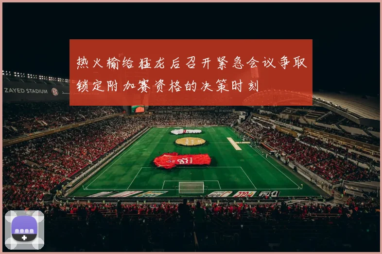 热火输给猛龙后召开紧急会议争取锁定附加赛资格的决策时刻